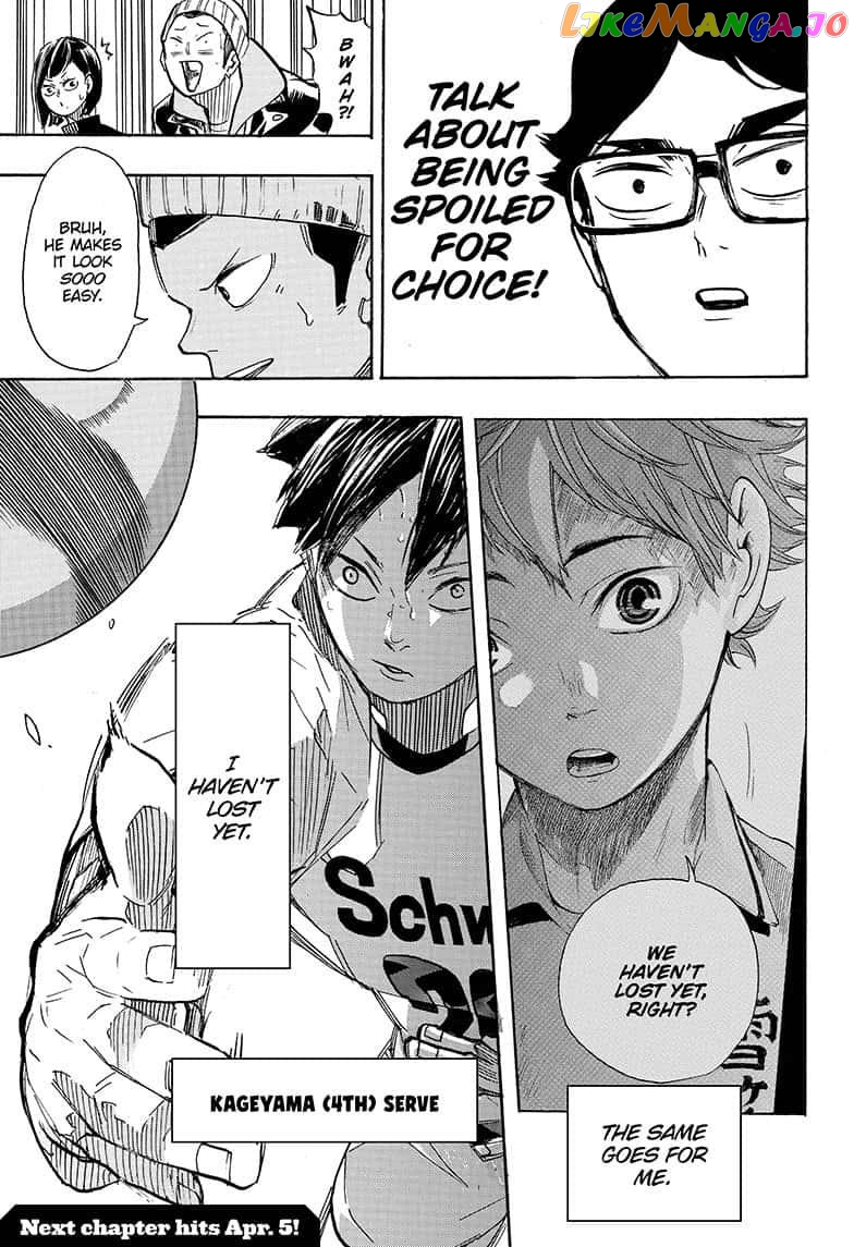 Haikyuu!!, Chapter 388 image 18